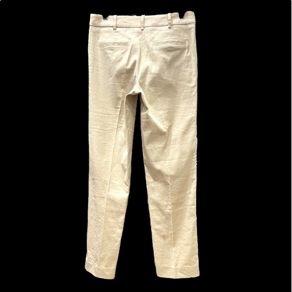 GUC Tory Burch- Light Tan Pants- Gold Hardware. Size 2 - Picture 2 of 3